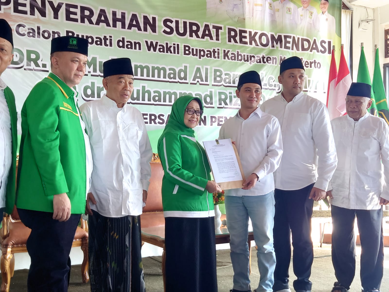 Duet Pasangan Muda, Gus Barra dan Rizal Octavian Resmi Diusung PPP untuk Pilbup Mojokerto 2024