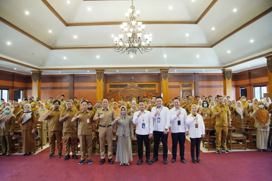 Pemkot Mojokerto Gelar Sosialisasi Manfaat Program Taspen bagi ASN Purna Tugas