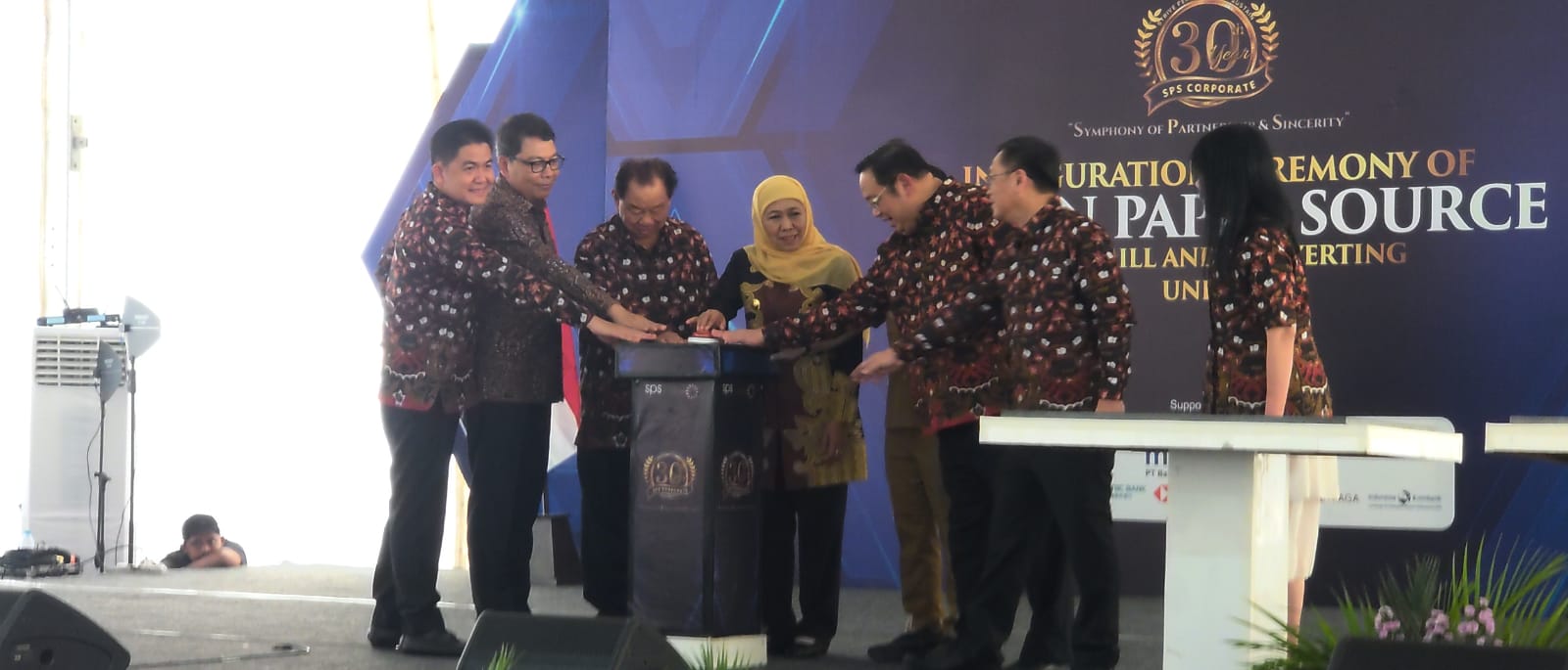 Tingkatkan Daya Saing Industri Tisu Nasional, PT Sun Paper Source Resmikan Pabrik Baru Unit 2 Mojokerto