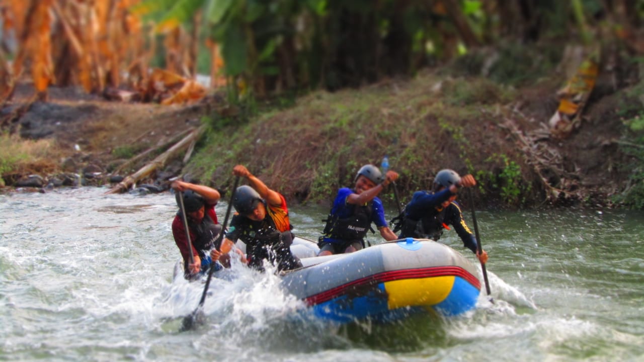 Tim Arung Jeram Mojokerto Siap Sapu Bersih Medali Emas Porprov Jatim