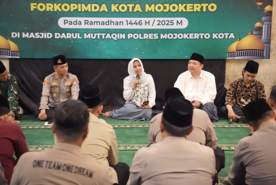 Wujudkan Sinergi dan Kekompakan, Ning Ita - Cak Sandi Safari Ramadan ke  Forkopimda