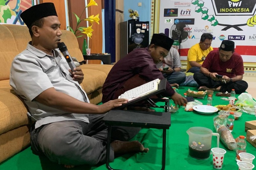 PWI Mojokerto Bertadarus, Hari ke 4 Tembus 17 Juz