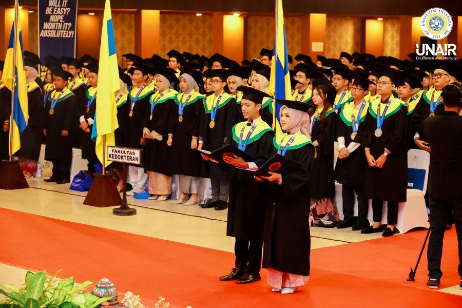 Unair Gelar Wisuda Periode 261, 2.605 Lulusan Siap Ukir Kiprah Global