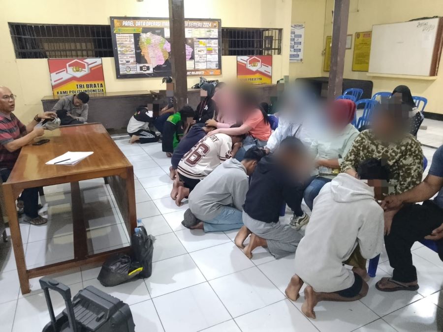 Diduga Hendak Perang Sarung, 10 Remaja di Mojokerto Diamankan Polisi