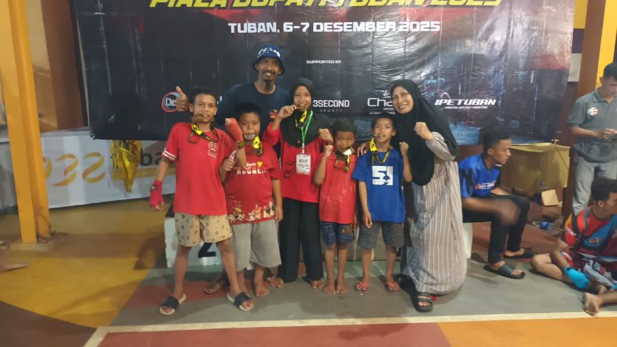 5 Anak Panti Asuhan Vila Doa Yatim Sejahtera Mojokerto Borong Medali di Kejurprov IBCA MMA Jatim 2025