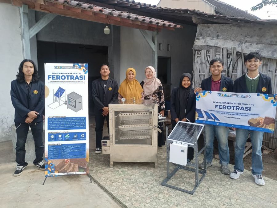 Terasi Lebih Awet, Mahasiswa Unej Ciptakan Fermentor Pintar Bertenaga Surya
