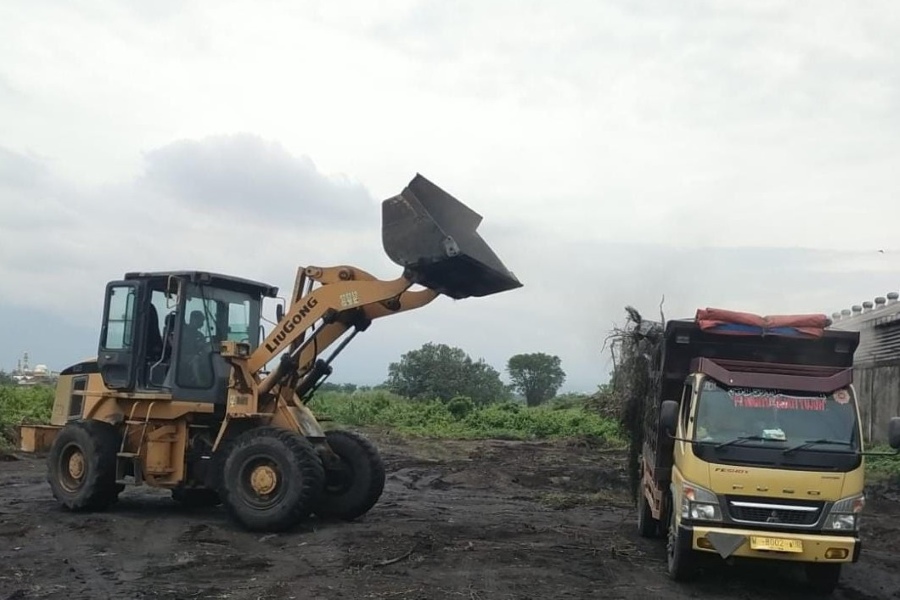105 Ton Limbah B3 Slag Aluminium di Mojokerto Dibersihkan