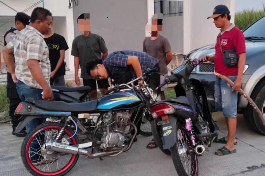 Meresahkan Warga, Balap Liar di Gedeg Mojokerto Ditindak, 4 Motor Diamankan