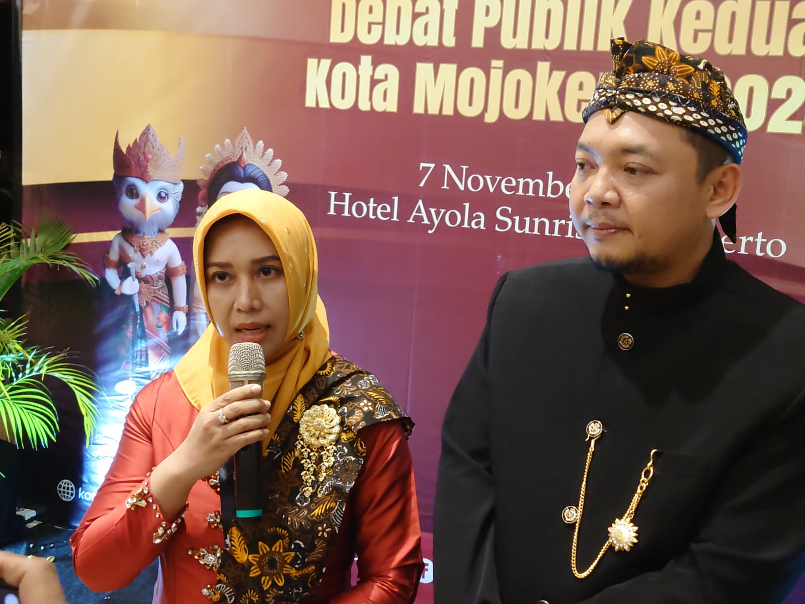 Debat Kedua Pilwali Mojokerto 2024, Data Panelis Tak Akurat Paslon Nomor 2 Protes Keras