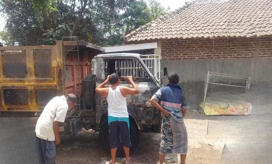 Rumah di Pungging Mojokerto Ludes Dilalap si Jago Merah 