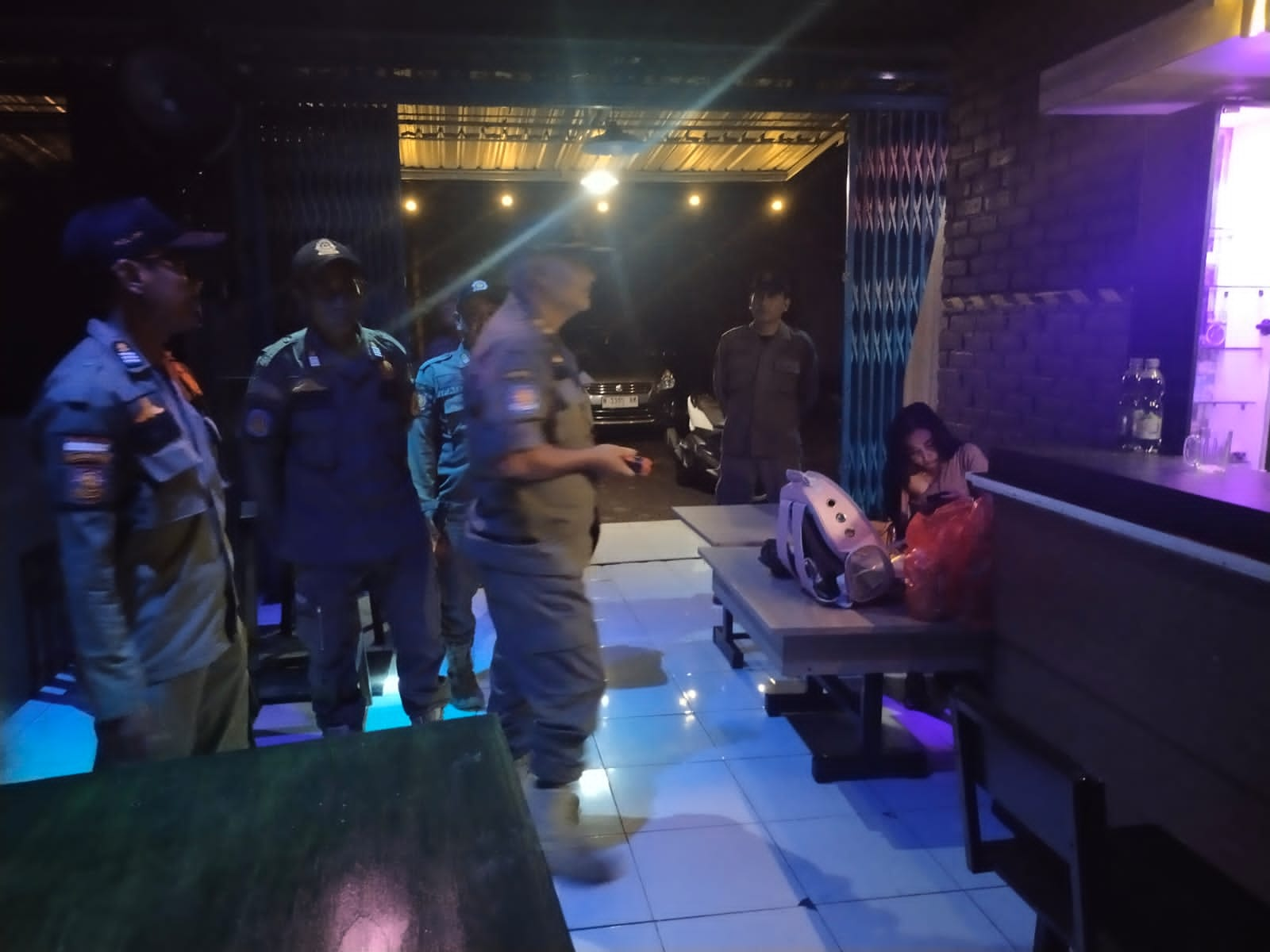 Selama Ramadan  Satpol PP Mojokerto Razia Tempat Hiburan Malam , Cafe dan Warung Remang-Remang 