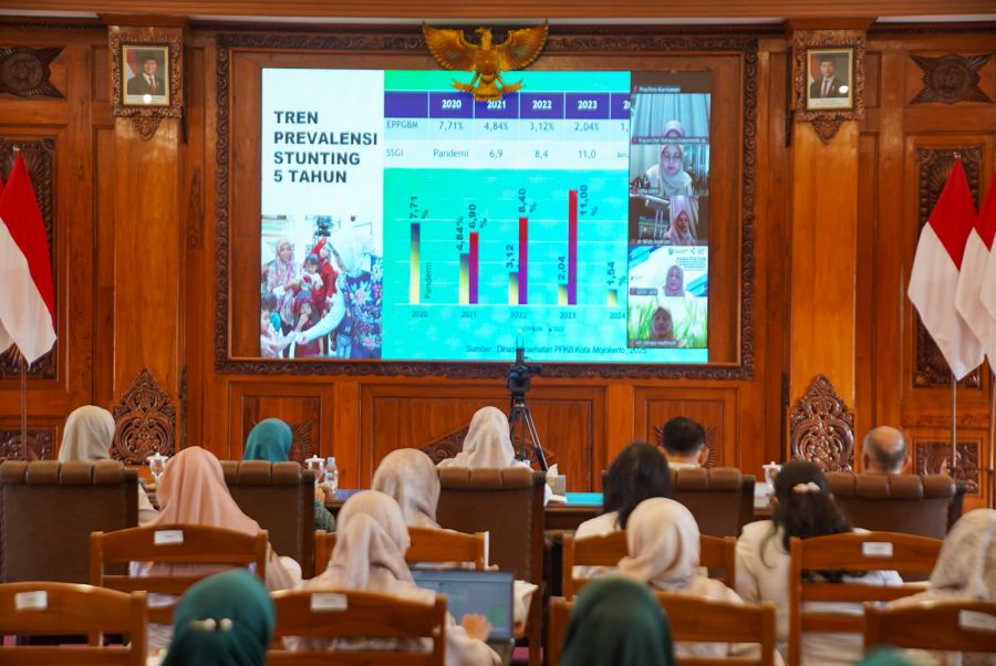 Dari 18 Kelurahan di Kota Mojokerto, Hanya 2 Kelurahan yang Bebas Stunting