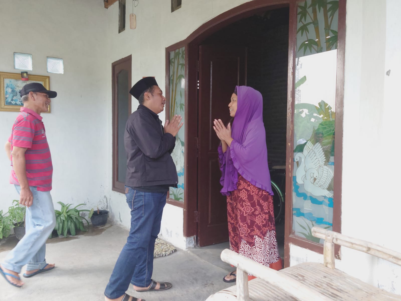 Kampanye Hari Ketiga, Calon Wali Kota Mojokerto Junaedi Malik Bertemu Warga Prajurit Kulon, Ini yang Dilakukan