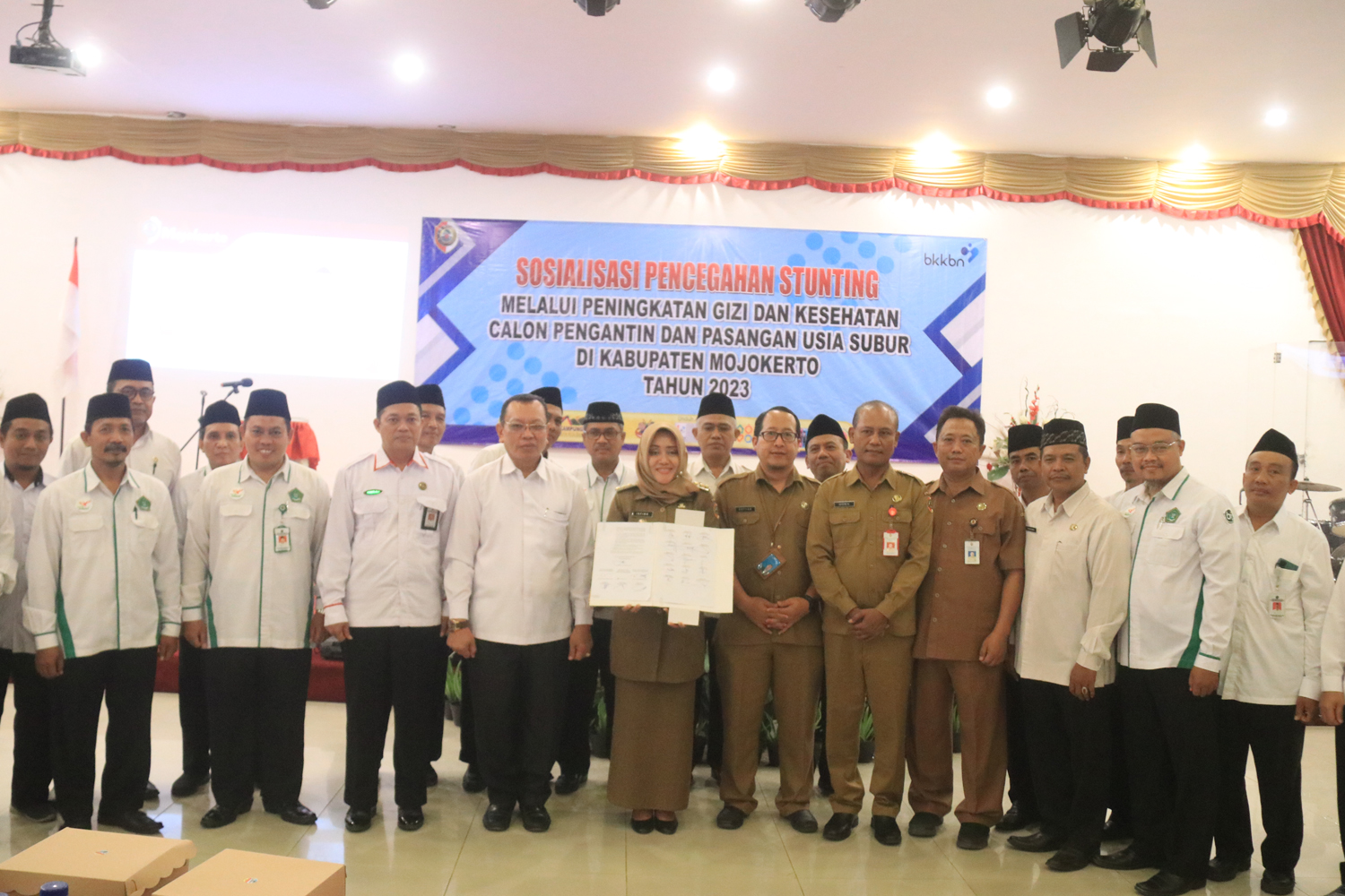 Cegah Stunting Sejak Dini, Pemkab Mojokerto Sosialisasi Tentang Gizi pada Calon Pengantin