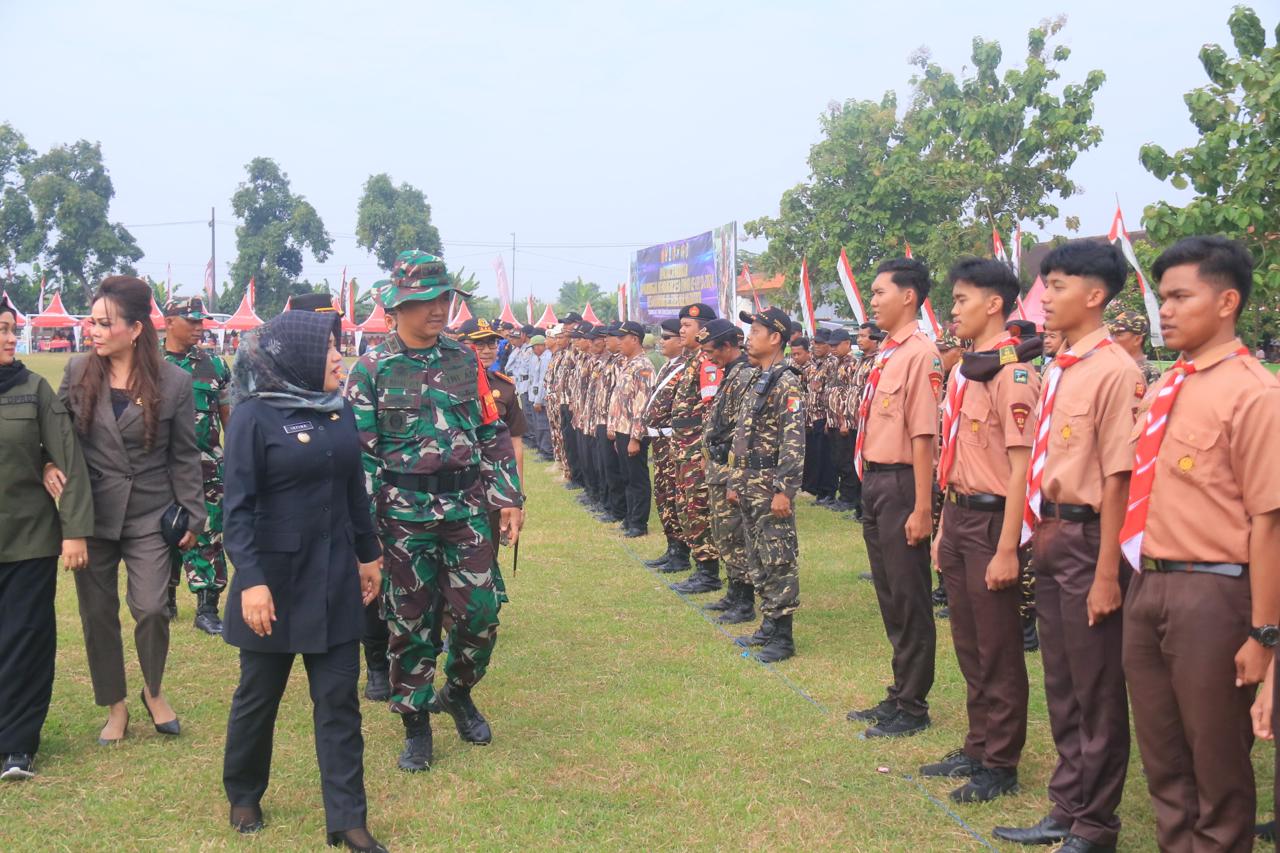 Pimpin Pembukaan TMMD, Bupati Ikfina Tekankan Pemerataan Pembangunan