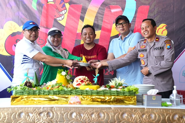 HPN 2024 PWI Mojokerto Raya Gelar Senam Bersama, Baksos, dan Instigotsah. 