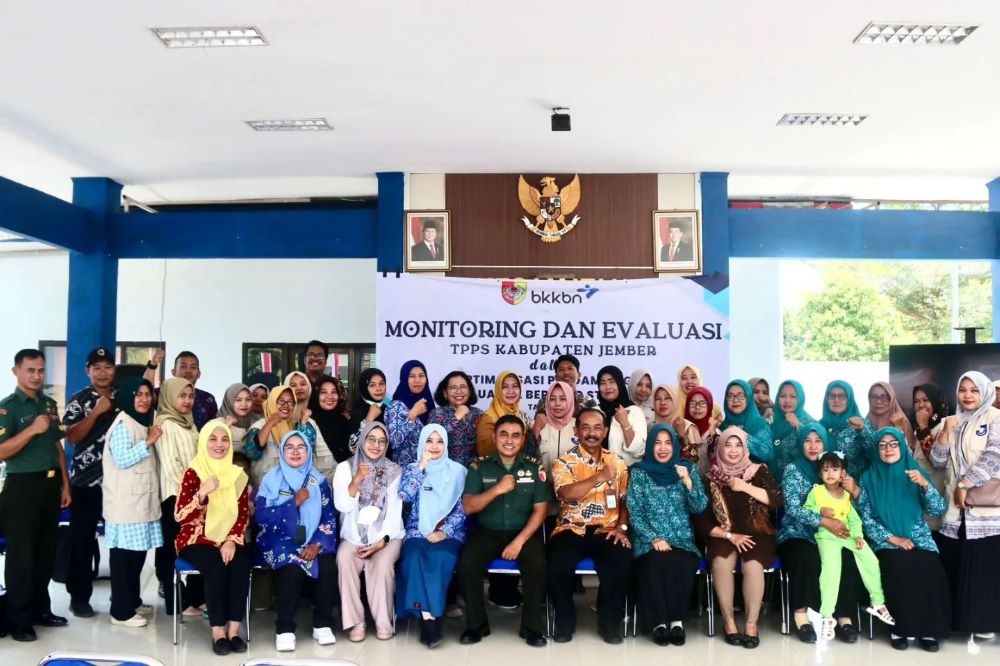 Pemkab Jember Monitoring dan Evaluasi TPPS di Kecamatan Balung dan Kecamatan Puger