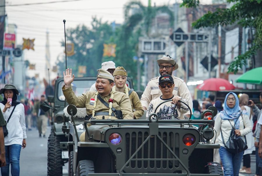 Kirab Budaya Mojo Bangkit, Filosofi Tak Lupakan Sejarah Bangsa