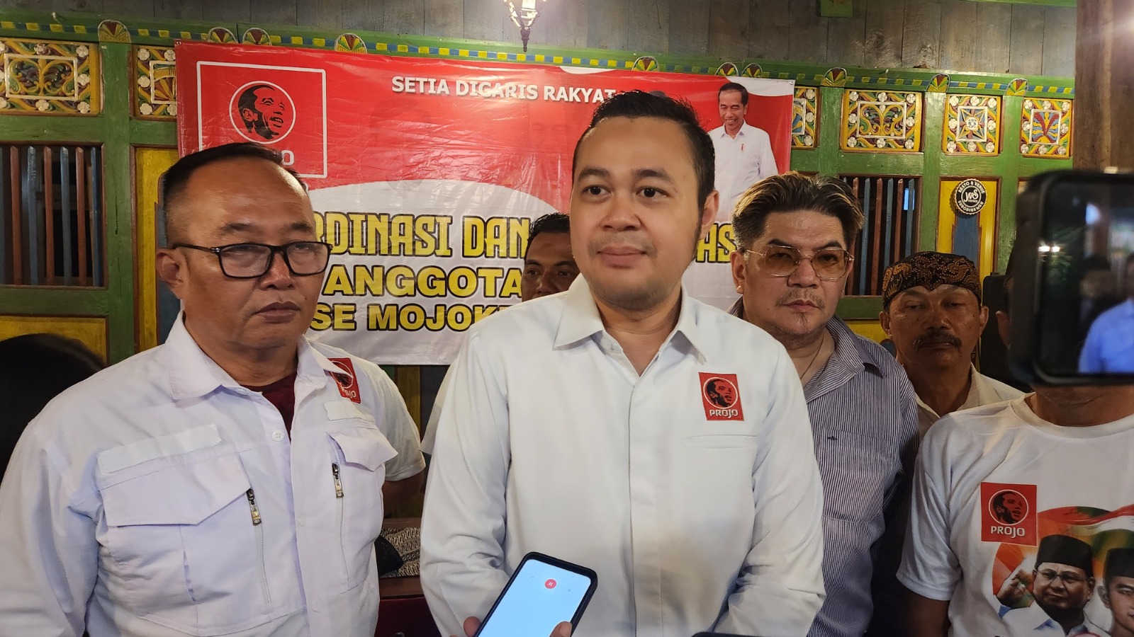 Projo Jatim Konsolidasi Pemenangan di Bumi Mojopahit, Siap Menangkan Prabowo-Gibran Satu Putaran