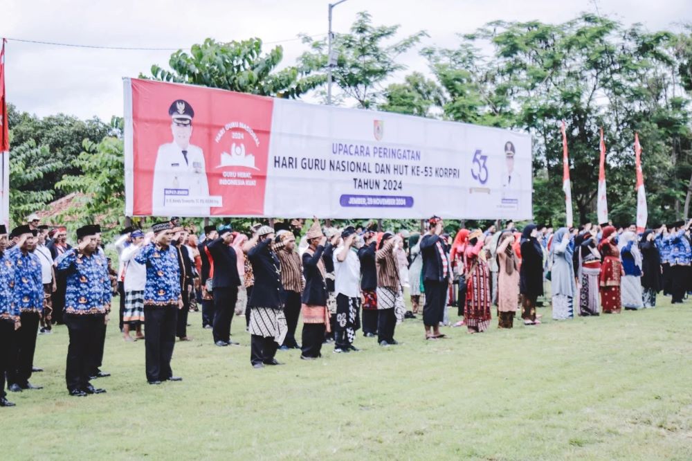 Pemkab Jember Peringati Hari Guru, Penentu Kualitas SDM dan Agen Peradaban Pendidikan