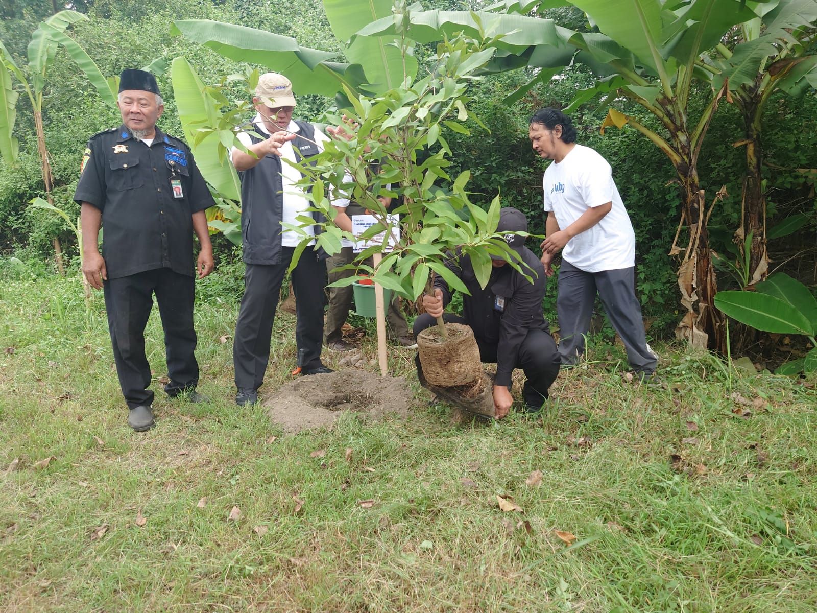 Di Tengah Krisis Iklim, Bulog Tanam Pohon di Sepanjang Sungai Brantas Mojokerto