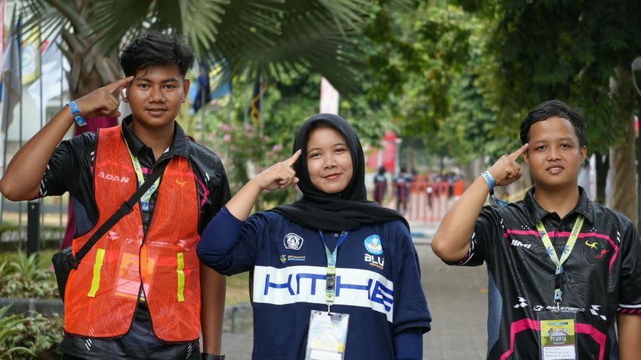 Kisah Bunga, LO Unej yang Jadi Andalan Tim UNP di KMHE 2026