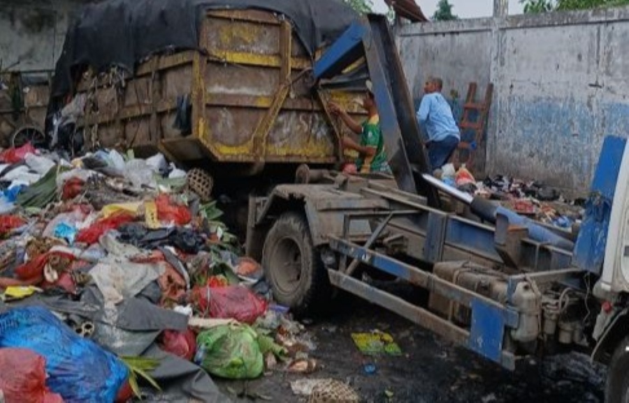 TPS Kauman Overload, Diduga Ada Pembuangan Sampah dari Luar Wilayah TPS