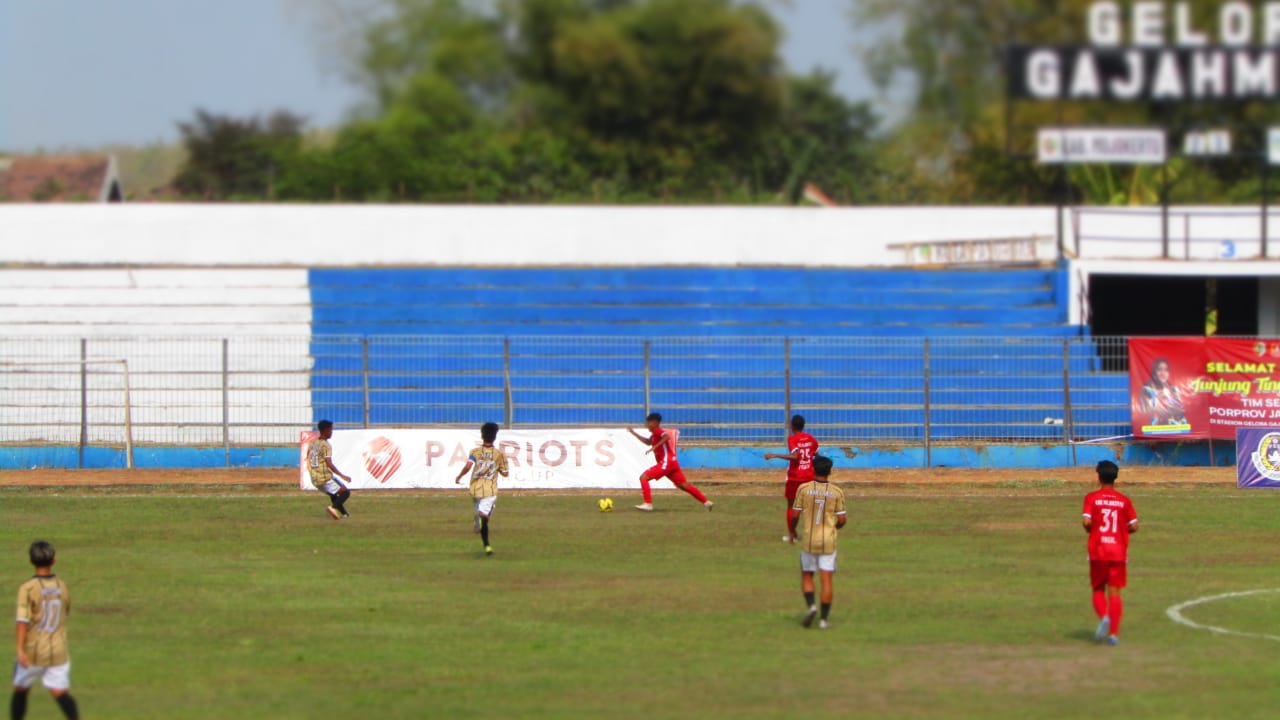 Lawan Kabupaten Kediri Imbang 1:1, Sepak Bola Kabupaten Mojokerto Juara Grup B Porprov