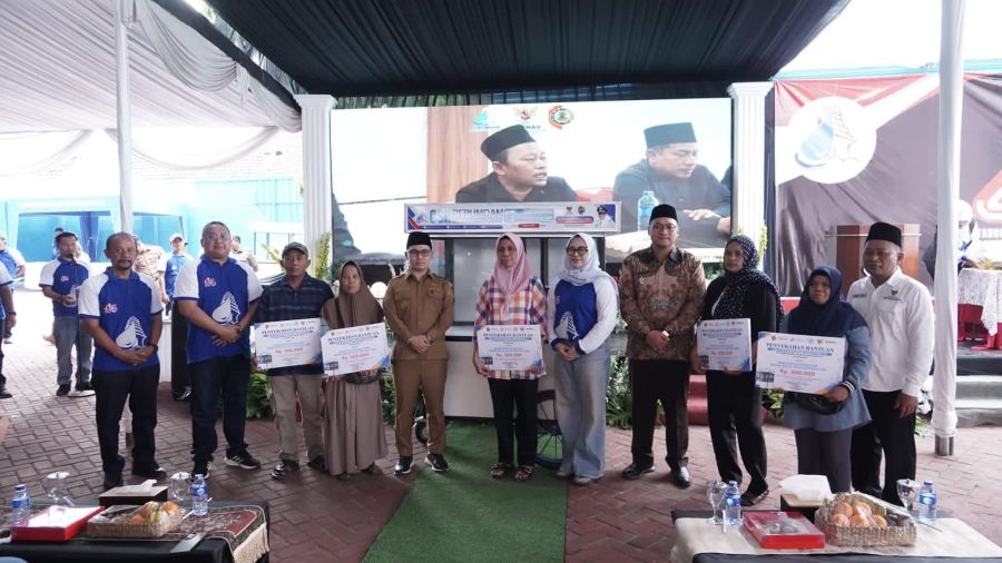 HUT ke-45 Perumdam Mojopahit, Rp240 Juta Bantuan Bedah Rumah Disalurkan