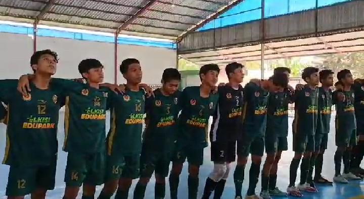 Menang Telak 9-0, Tim Futsal Kabupaten Mojokerto Kokoh di Puncak Klasemen