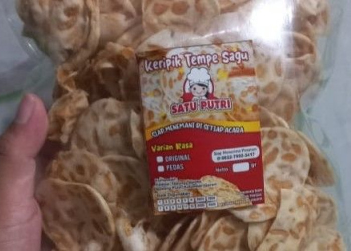 Keripik Tempe Sagu, Inovasi Baru dengan Cita Rasa Khas yang Makin Digemari 