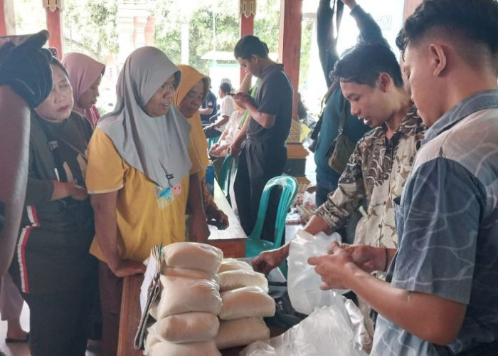 Dari Beras hingga Daging Bebek, GPM Mojokerto Sediakan 12 Komoditas Pangan Murah di Dawarblandong