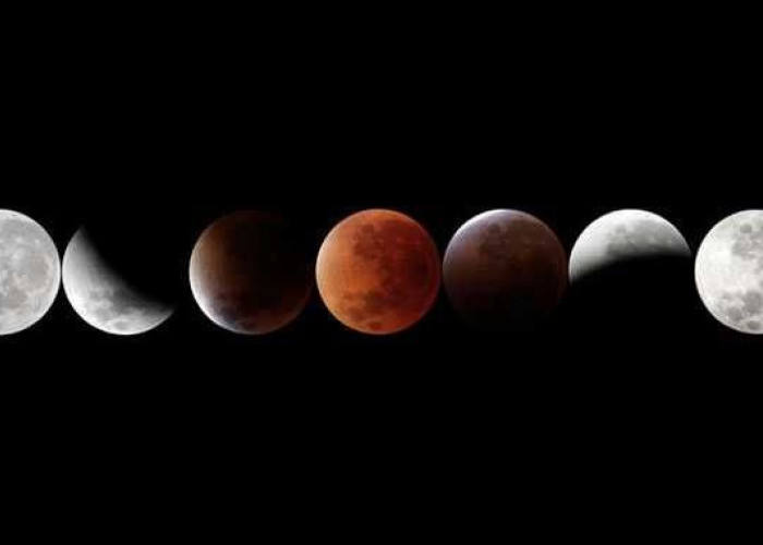 Fenomena Langka, Gerhana Bulan Total Terjadi Malam Ini Hingga Besok