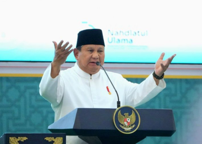 Tutup Muktamar NU ke-35 di Jombang, Prabowo Soroti Kemiskinan dan Kemandirian Umat