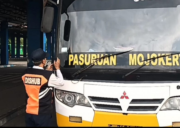 Libur Panjang Akhir Bulan, 181 Bus di Terminal Mojokerto Diperiksa 