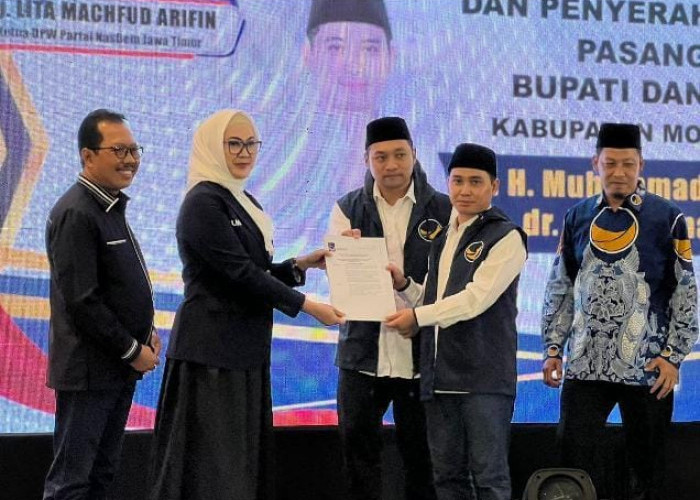 Rekomendasi Turun, Partai NasDem Resmi Usung Gus Barra dan Rizal Maju Pilkada Mojokerto 2024