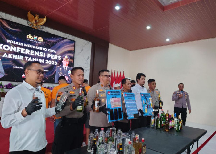 Sepanjang 2025, Kriminalitas di Kota Mojokerto Didominasi Penipuan dan Kejahatan Fidusia