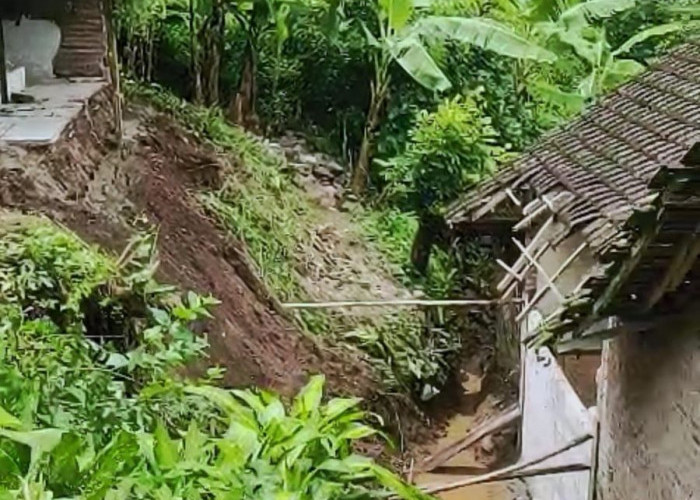 Longsor Terjang Desa Jembul Mojokerto, Satu Rumah Rusak dan Saluran Irigasi Tersumbat