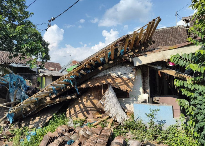 Diterjang Angin Kencang, 3 Rumah di 3 Kecamatan Jember Rusak, Satu Rata dengan Tanah, Warga Mengungsi
