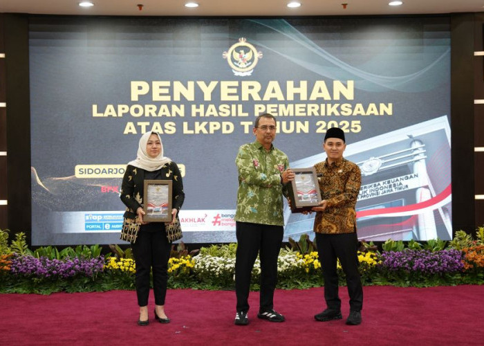 Kabupaten Mojokerto Kembali Raih WTP yang Ke-12, BPK Ingatkan Sejumlah Catatan Pengelolaan Keuangan