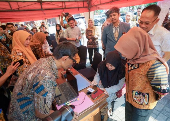 Kota Mojokerto Peringkat Tiga Nasional Uji Coba Digitalisasi Perlinsos, Capaian Pendataan Tembus 46 Persen
