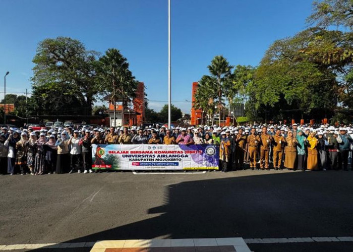 525 Mahasiswa Unair Melaksanakan KKN-BBK di Wilayah Kabupaten Mojokerto