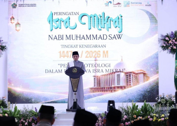 Menag: Isra Mikraj Momentum Pertobatan Ekologis, Berhenti Merusak Alam