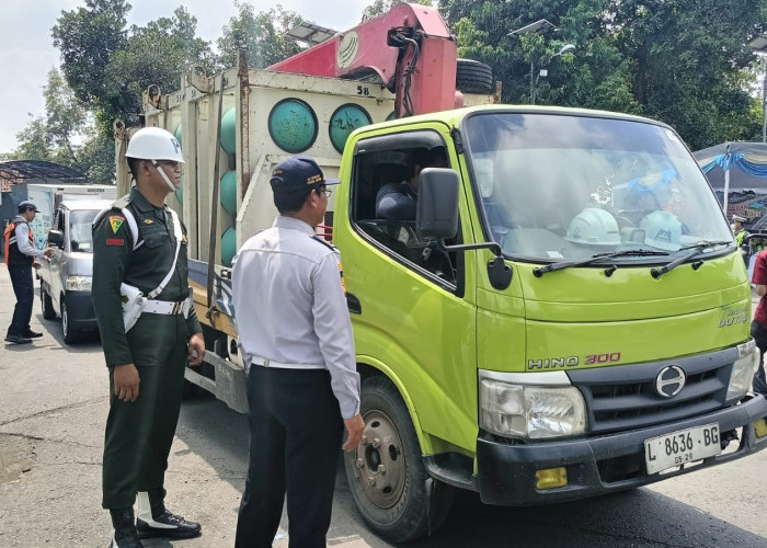 Puluhan Kendaraan Terjaring Operasi Kestib di Trowulan Mojokerto