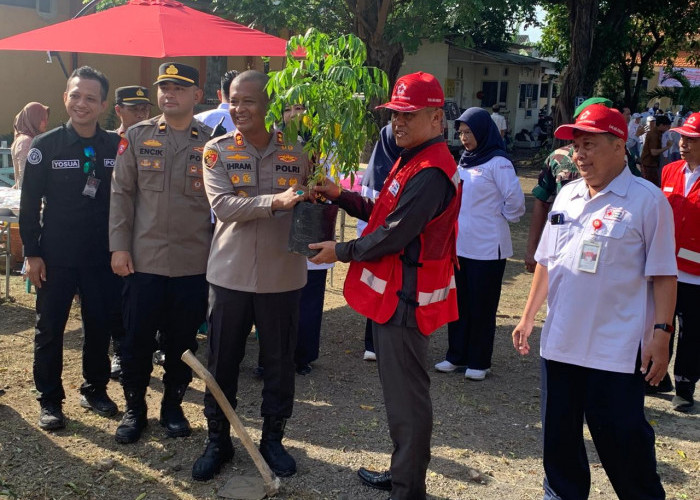 Pimpin Apel Hari Relawan PMI, Kapolres Mojokerto Ingat Bencana Tsunami