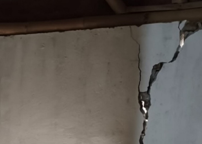 Banjir di Gumelar, Kecamatan Balung, Dinding Rumah Retak, BPBD Jember Lakukan Asesmen dan Kirim Logistik