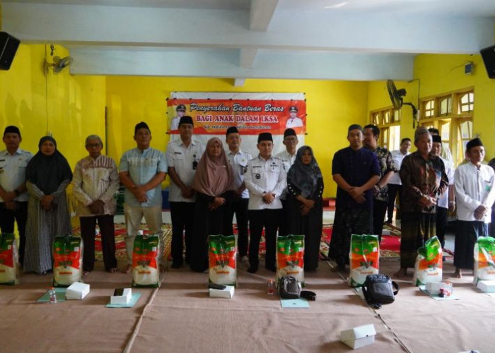 257 Anak Panti di Mojokerto Terima Bantuan Beras, Gus Barra Tekankan Pemenuhan Hak Anak Tak Boleh Terabaikan
