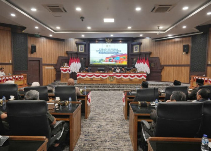 P-APBD 2026 Kota Mojokerto Mulai Dibahas, Nota Keuangan Diserahkan ke DPRD