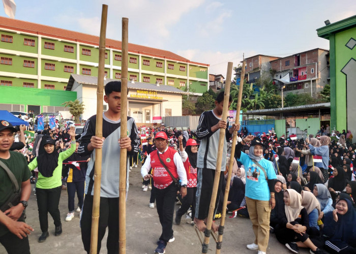 Rayakan HUT Ke-79 RI, Kormi Jatim Gelar Lomba Olahraga Tradisional di Ponpes Amanatul Ummah Mojokerto