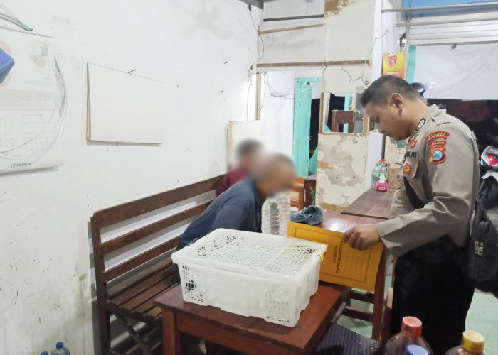 Jual Miras Ilegal, Pemilik Warkop di Mojokerto Diamankan